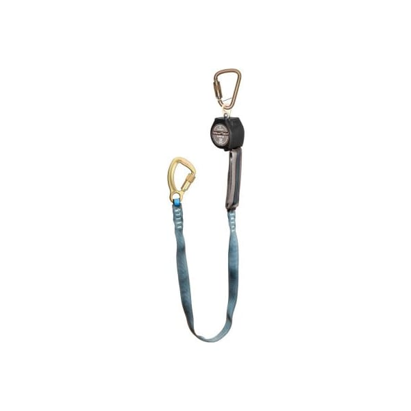 Falltech FallTech DuraTech 9' Mini SRD w/ Steel Carabiner & 5K Tie-back Carabiner 74709SB8 - main